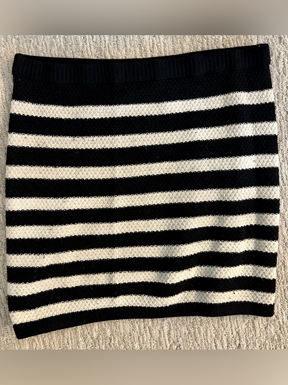 Striped Knit Skirt